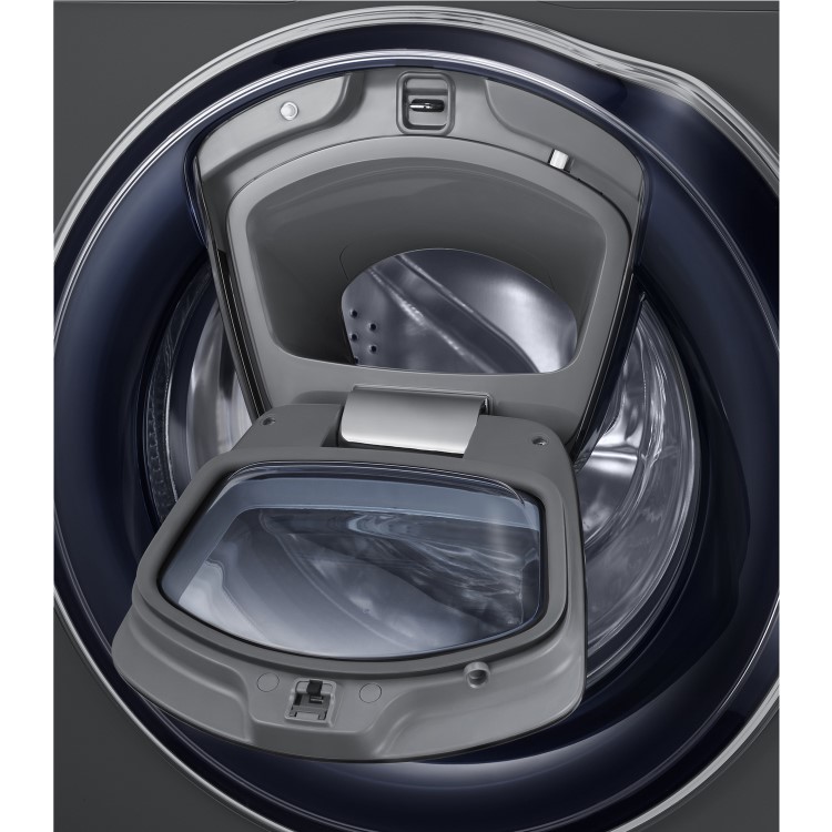 Samsung WW90K6410QX EcoBubble 9kg 1400rpm Freestanding Washing Machine With AddWash - Graphite