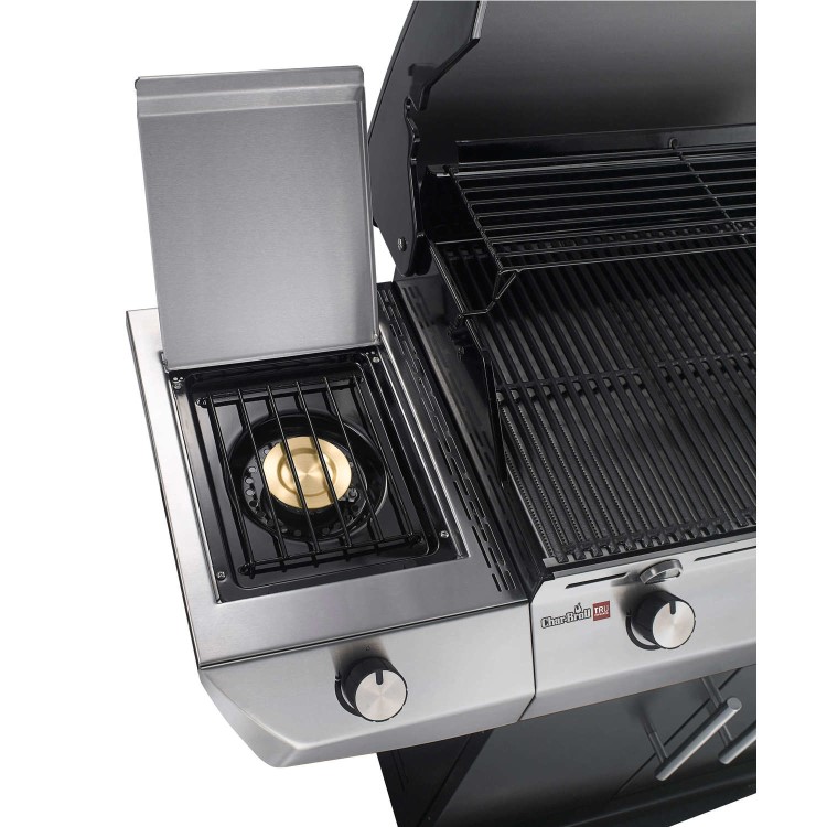Refurbished Char-Broil Performance Series High-End 3 Burner Gas BBQ with a Side-Burner. 