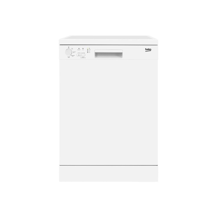 beko DFN04210W A+ 12 Place Freestanding Dishwasher With Quick Wash Options - White