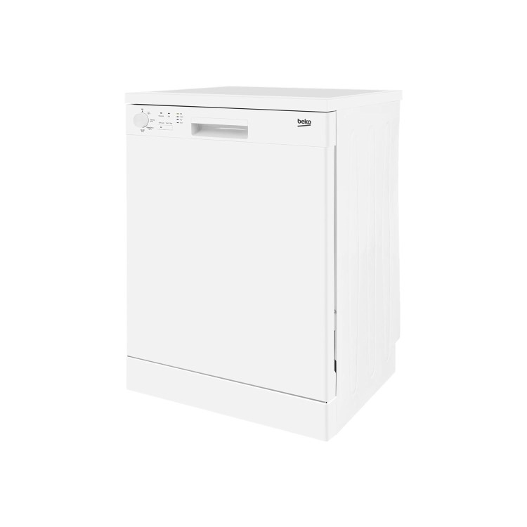 beko DFN04210W A+ 12 Place Freestanding Dishwasher With Quick Wash Options - White
