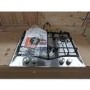 Refurbished Hotpoint PCN641IXH 60cm 4 Burner Gas Hob Stainless Steel