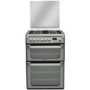 Hotpoint Ultima 60cm Double Oven Dual Fuel Cooker - Graphite