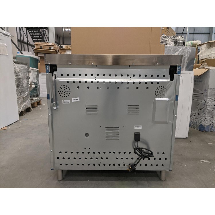 Refurbished Montpellier MR91GOX 90cm Single Cavity Gas Range Cooker Stainless Steel