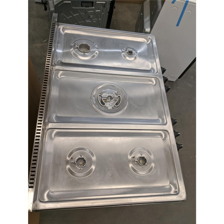 Refurbished Montpellier MR91GOX 90cm Single Cavity Gas Range Cooker Stainless Steel