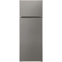INDESIT I55TM4110X 213 Litre Freestanding Fridge Freezer Top Mount 80/20 Split Low Frost 55cm Wide - Stainless Steel
