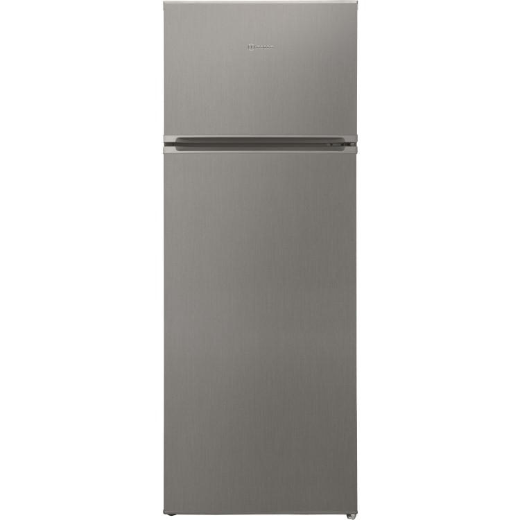 INDESIT I55TM4110X 213 Litre Freestanding Fridge Freezer Top Mount 80/20 Split Low Frost 55cm Wide - Stainless Steel