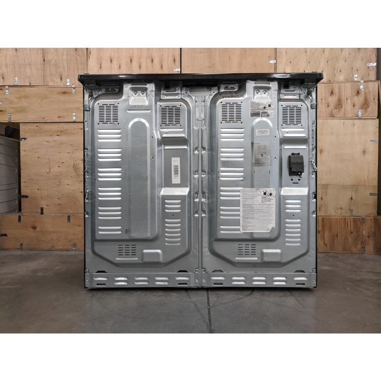 Refurbished Montpellier MDF100S 100cm Dual Fuel Range Cooker Silver