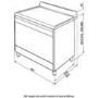 Refurbished Smeg SUK91MFX9 Concert 90cm Stainless Steel Single Cavity Dual Fuel Range Cooker