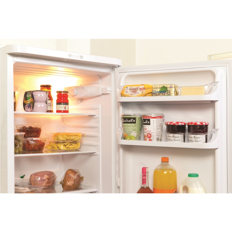 INDESIT IBD5515W 206 Litre Freestanding Fridge Freezer 60/40 Split Frost Free 55cm Wide - White