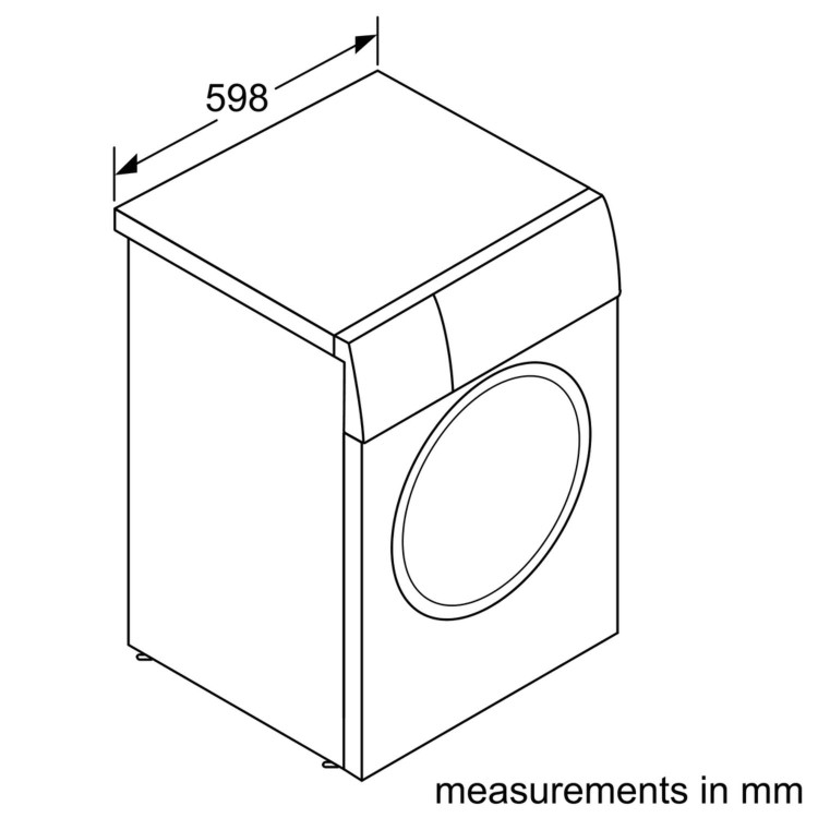 Refurbished Bosch WAU28PH9GB Serie 6 9kg 1400rpm Freestanding Washing Machine with i-Dos - White