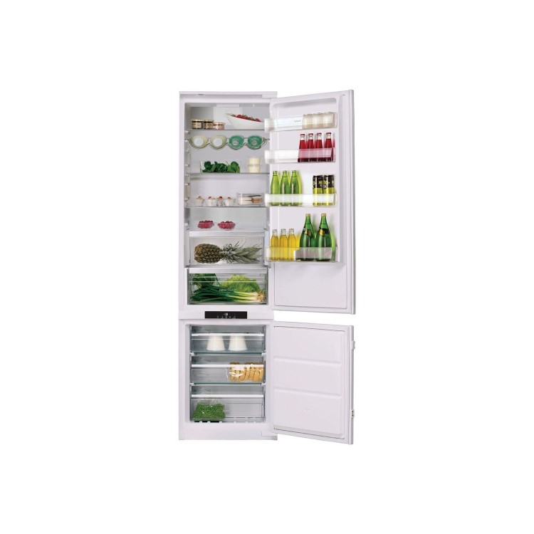 Hotpoint BCB8020AAFC 296 Litre Integrated Fridge Freezer 80/20 Split 194cm Tall Frost Free 54cm Wide - White