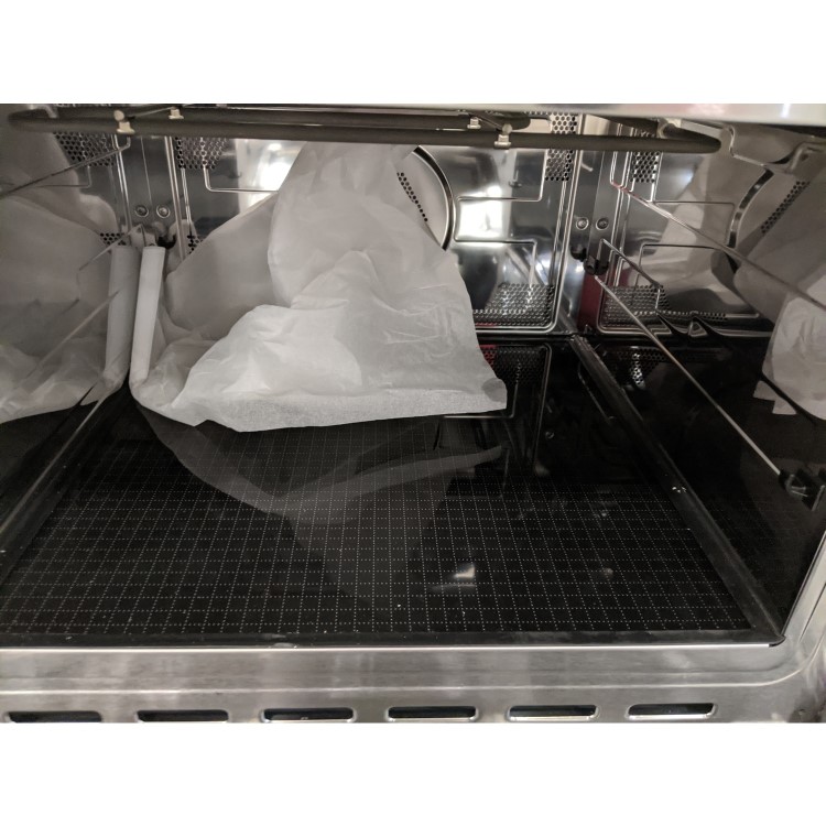 Refurbished Bosch Serie 6 CMA585GS0B Built In 44L 900W Combination Microwave Oven Stainless Steel