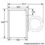 Refurbished Bosch Series 4 WAN28201GB Freestanding 8KG 1400 Spin Washing Machine White