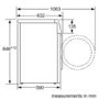 Refurbished Bosch Serie 6 WAU28S80GB Freestanding 8KG 1400 Spin Washing Machine with i-Dos White