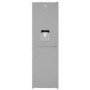 Beko CXFP1582D1S Freestanding Combi Fridge Freezer Frost Free - Silver