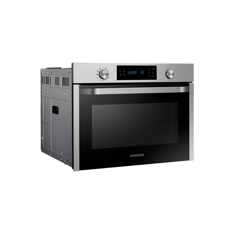 Refurbished Samsung NQ50J3530BS 50L 800W Compact Combination Microwave Oven and Grill Stainless Steel