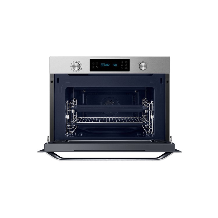 Refurbished Samsung NQ50J3530BS 50L 800W Compact Combination Microwave Oven and Grill Stainless Steel