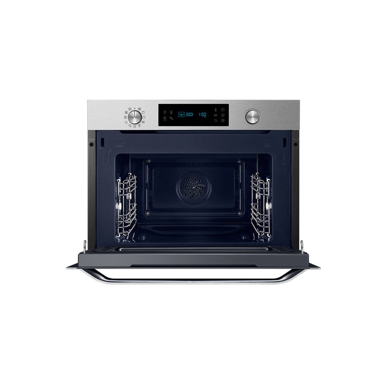 Refurbished Samsung NQ50J3530BS 50L 800W Compact Combination Microwave Oven and Grill Stainless Steel