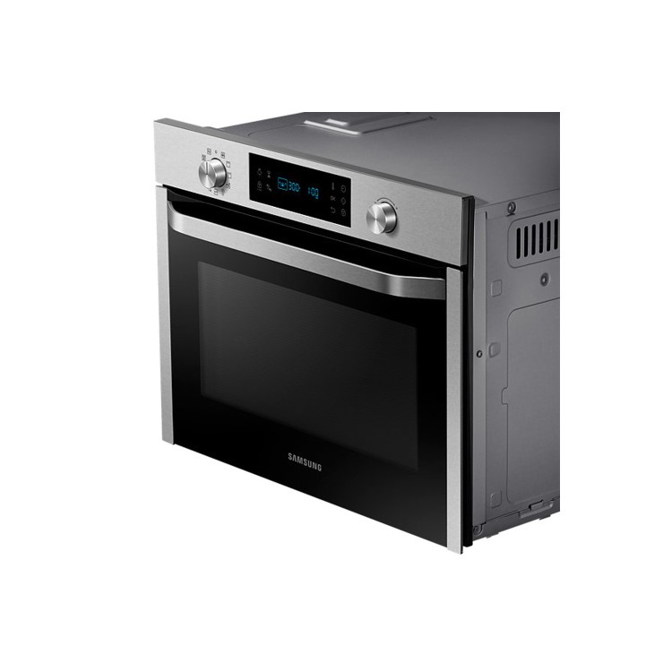 Refurbished Samsung NQ50J3530BS 50L 800W Compact Combination Microwave Oven and Grill Stainless Steel