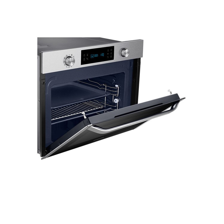 Refurbished Samsung NQ50J3530BS 50L 800W Compact Combination Microwave Oven and Grill Stainless Steel