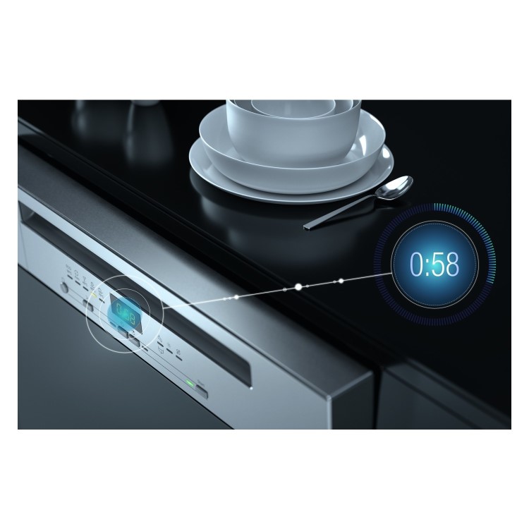 Refurbished Miele G5200-Series Freestanding Dishwasher - Stainless Steel