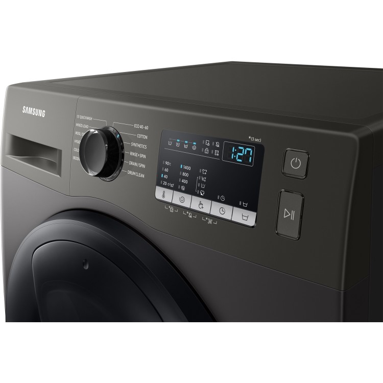Refurbished Samsung WW80T4540AX/EU ecoBubble Freestanding 8KG 1400 Spin Washing Machine Graphite