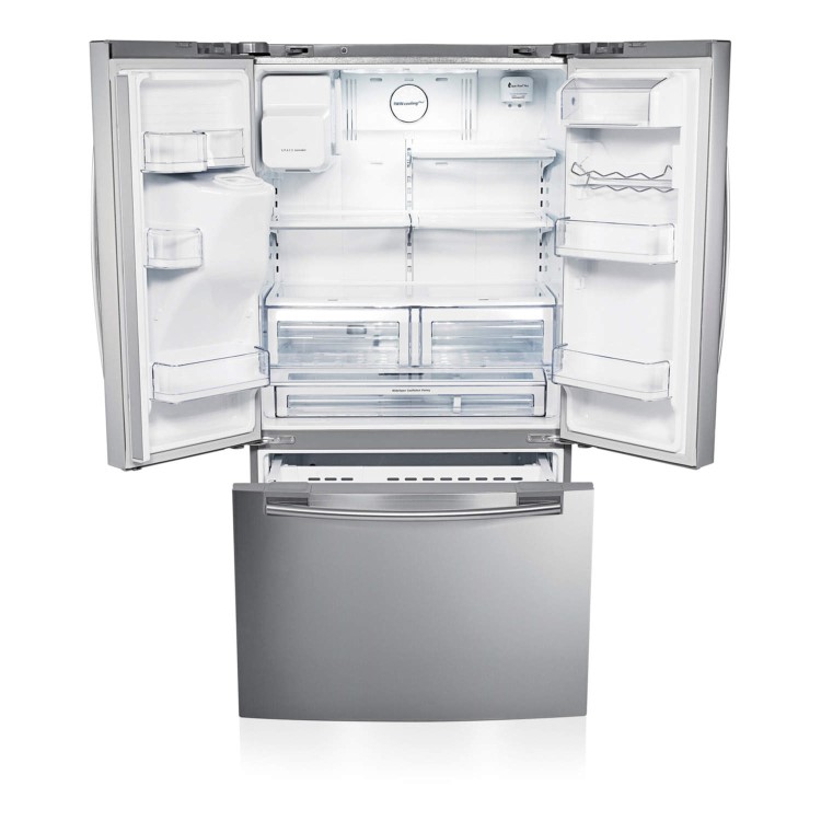 Samsung RFG23UERS1 520L American Style Freestanding Fridge Freezer Frost Free 3 Door 91cm Wide - Stainless Steel