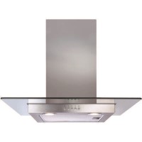 Refurbished CDA ECN62SS 60cm Chimney Cooker Hood Flat Glass And Stainless Steel
