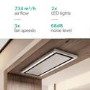Elica Cloud 7 Stainless Steel 90x50cm Ceiling Extractor - Duct Out Version