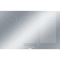 Refurbished Siemens EX879FVC1E iQ700 81cm 5 Burner Induction Hob Silver Glass