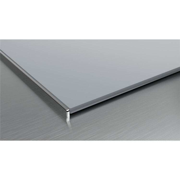 Refurbished Siemens EX879FVC1E iQ700 81cm 5 Burner Induction Hob Silver Glass