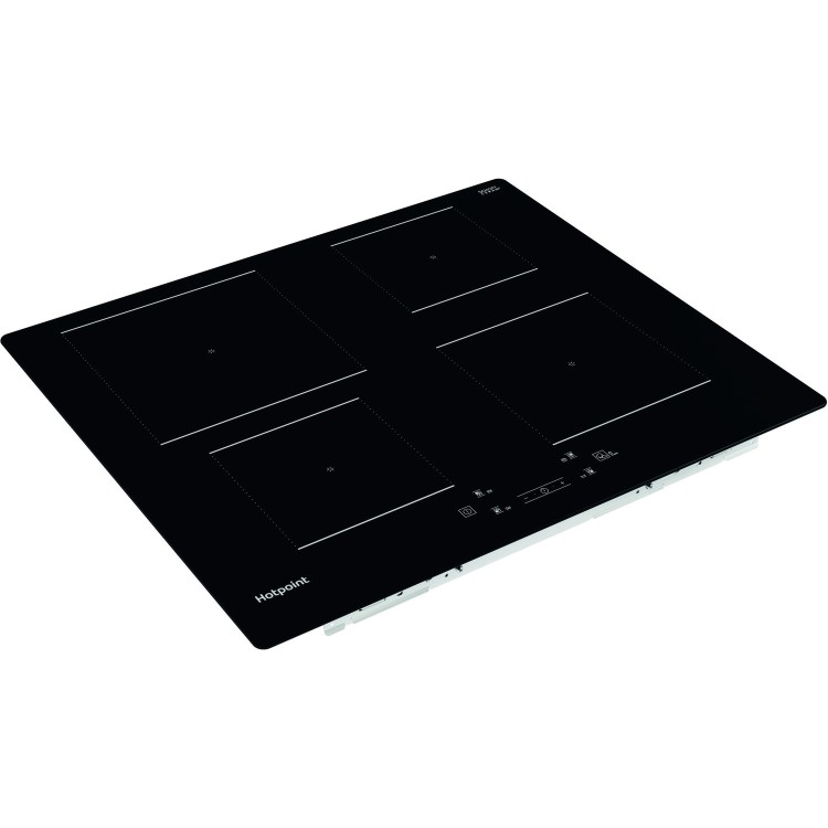 Refurbished Hotpoint TQ1460SNE 59cm 4 Zone Induction Hob Black