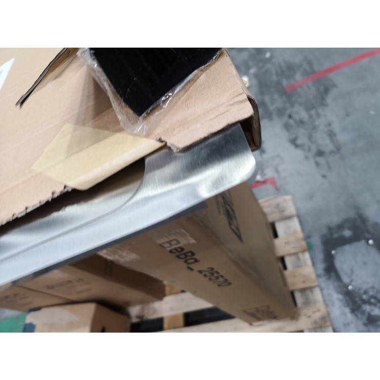 GRADE A2 - CDA KVF22RSS Designer One And A Half Bowl Sink Flush Fit - Right Hand Drainer