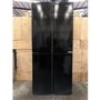 Refurbished Fridgemaster MQ79394FFB 378 Litre American Fridge Freezer Black