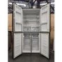 Refurbished Fridgemaster MQ79394FFB 378 Litre American Fridge Freezer Black