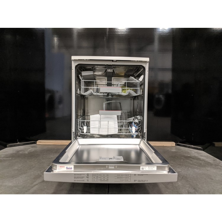 Refurbished Bosch Serie 4 SMS46II01G 13 Place Freestanding Dishwasher Stainless Steel