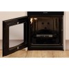 Indesit 50cm Double Cavity Gas Cooker with Lid - White