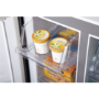 Refurbished Fridgemaster MQ79394FFB 378 Litre American Fridge Freezer Black