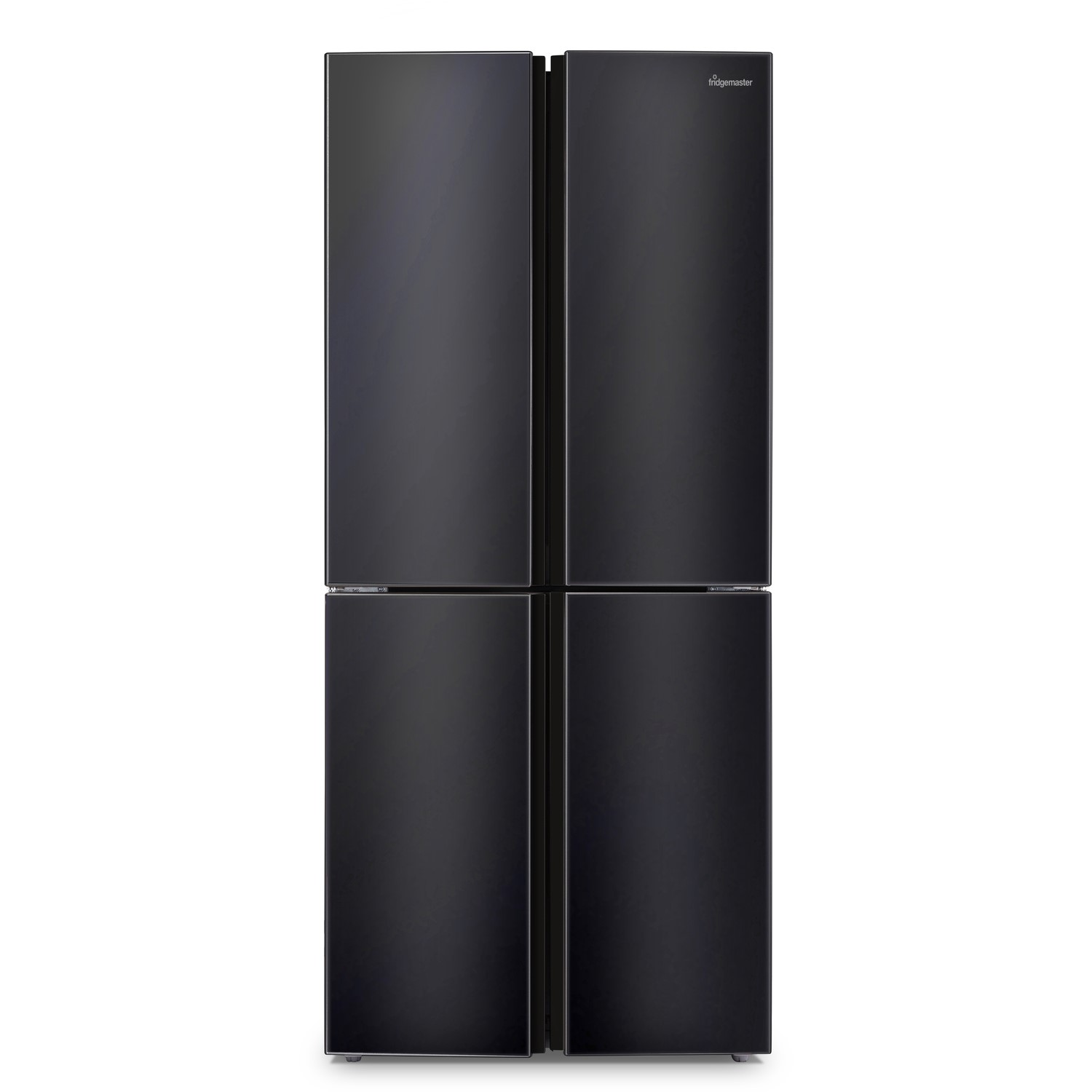 Fridgemaster 394 Litre Four Door American Fridge Freezer - Black