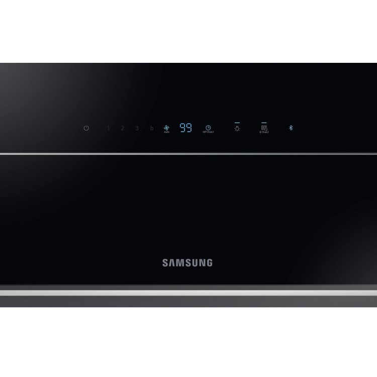 Samsung 90cm Angled Chimney Cooker Hood - Black