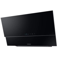 Samsung 90cm Angled Chimney Cooker Hood - Black