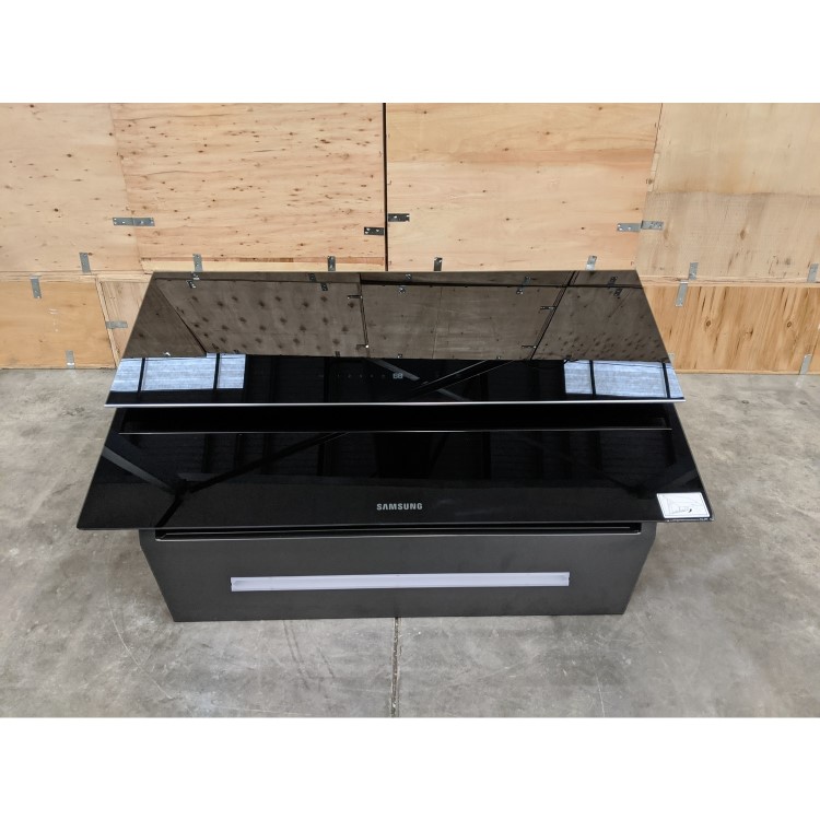 Refurbished Samsung NK36N9804VB 90cm Angled Chimney Cooker Hood Black