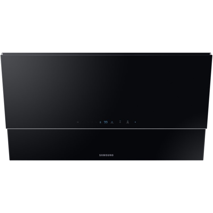 Samsung 90cm Angled Chimney Cooker Hood - Black