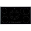 Refurbished AEG HK955070FB Touch Control 90cm 5 Zone Ceramic Electric Hob Black