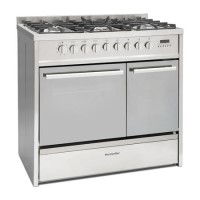 Refurbished Montpellier MRT91DFMX 90cm Dual Fuel Range Cooker