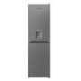 Montpellier MFF184ADX Frost Free Freestanding Fridge Freezer With Water Dispenser - Inox