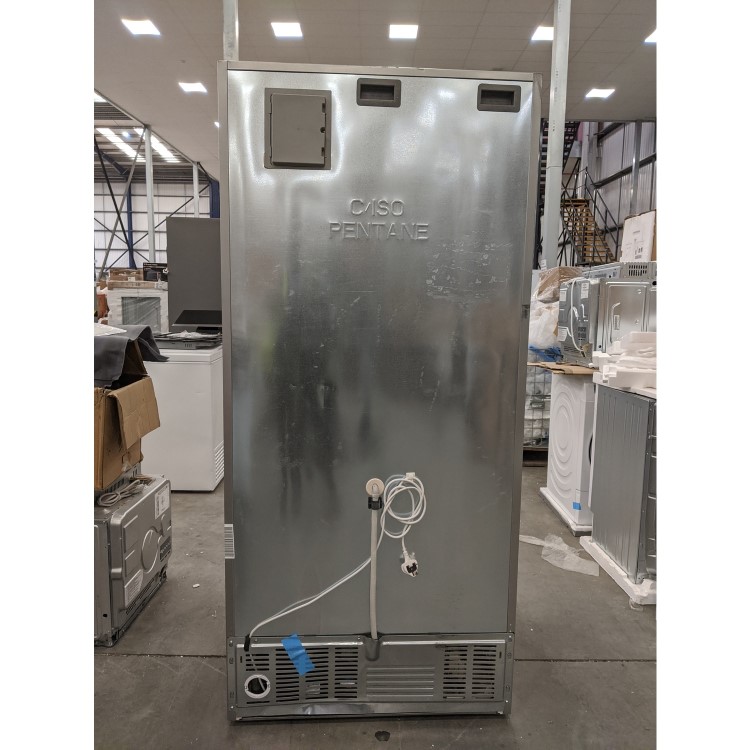 Refurbished Hotpoint H84BE72XO3 Freestanding 558 Litre 60/40 Frost Free Fridge Freezer Stainless Steel