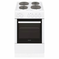 Refurbished electriQ EQEC50W1 50cm Single Oven Electric Cooker with Sealed Plate Hob White Refurbished electriQ EQEC50W1 50cm Single Oven Electric Cooker with Sealed Plate Hob White