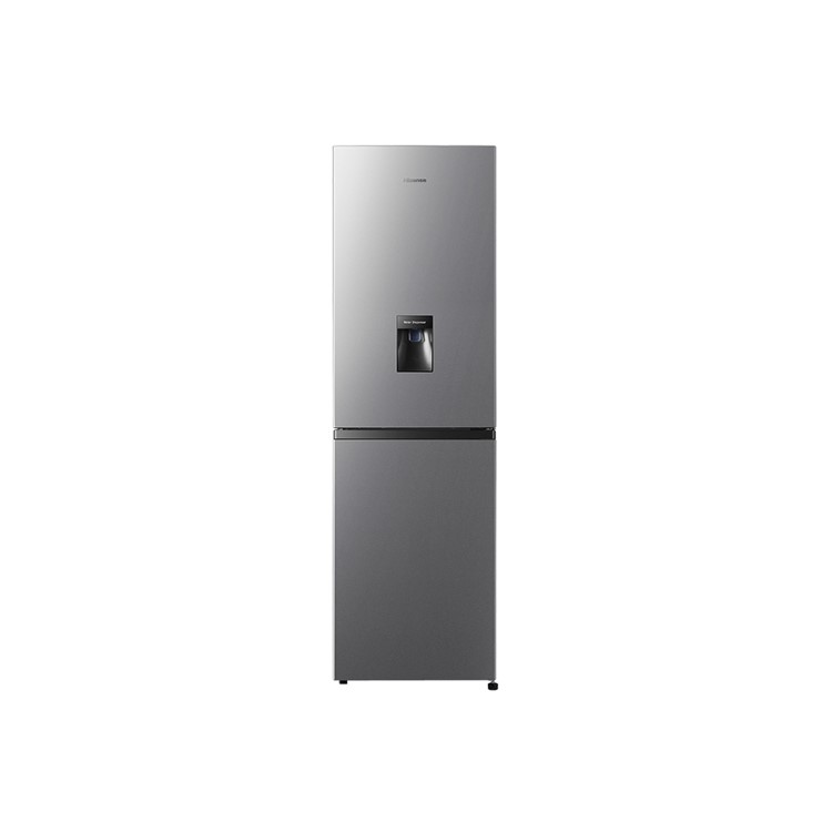 Refurbished Hisense RB327N4WC1 Freestanding 251 Litre 50/50 Frost Free Fridge Freezer Stainless Steel