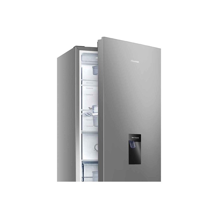 Refurbished Hisense RB327N4WC1 Freestanding 251 Litre 50/50 Frost Free Fridge Freezer Stainless Steel